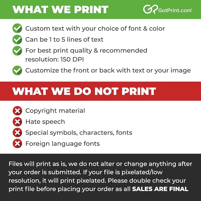 GotPrint Custom 3 ft x 5 ft Matte Vinyl Banner | Personalized - Image 8