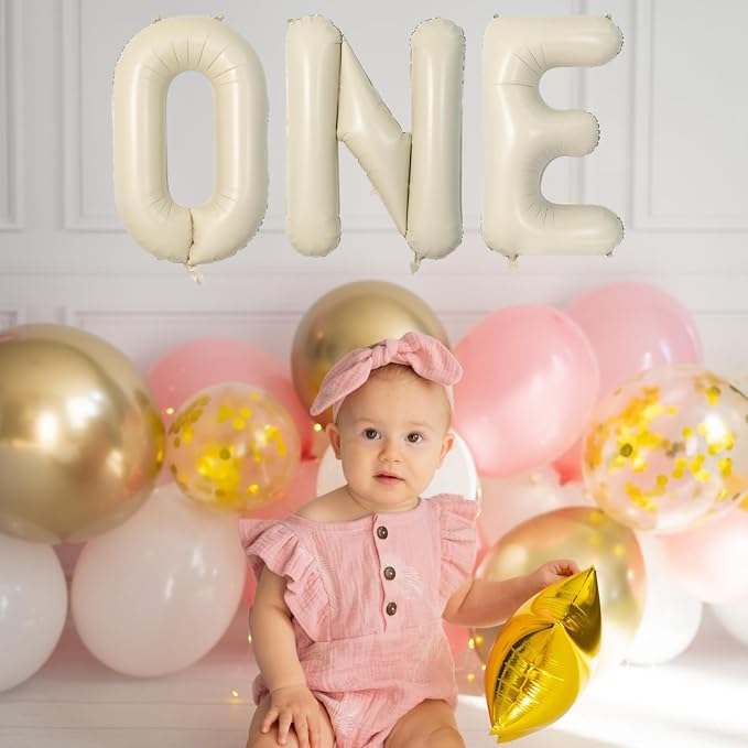 Cream Letter H Balloons, 40 Inch Balloons Letter H Mylar Helium Large H Balloon - Image 7
