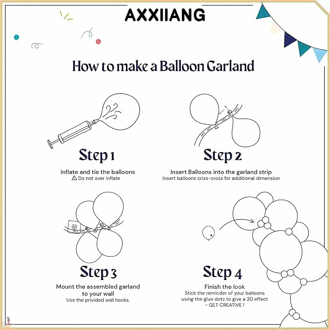 Red White Balloon Garland Arch Kit - Image 6