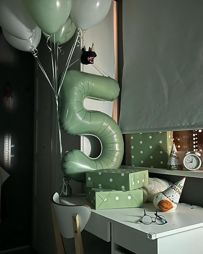 Oliver Green Number 6 Balloon 40 Inch - Image 9
