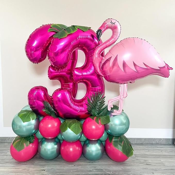 2 Balloon Number Hot Pink 2 Birthday Balloon 40 inch Foil Mylar Large 2 Balloon - Image 6