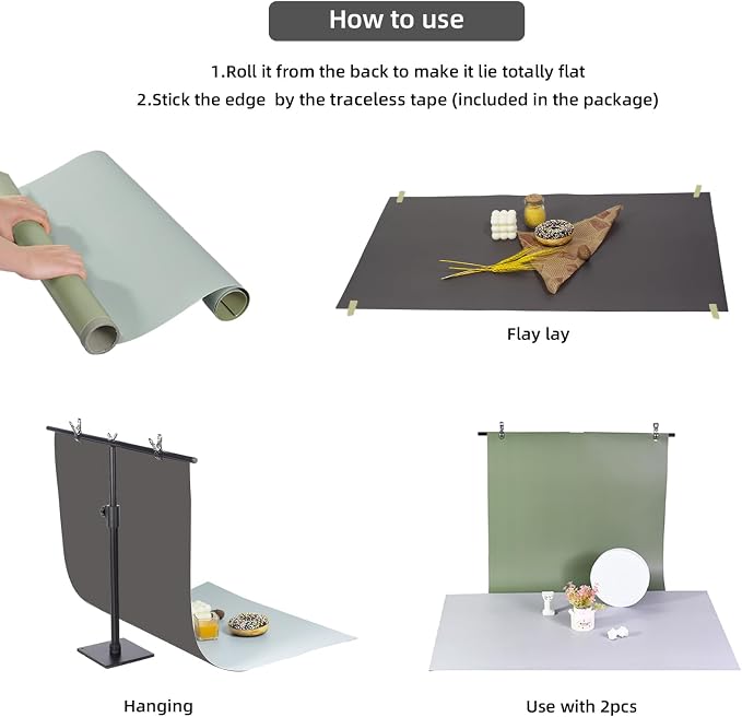 Photography Backdrops Product Photo Background:Small Product Photoshoot Paper - Image 5