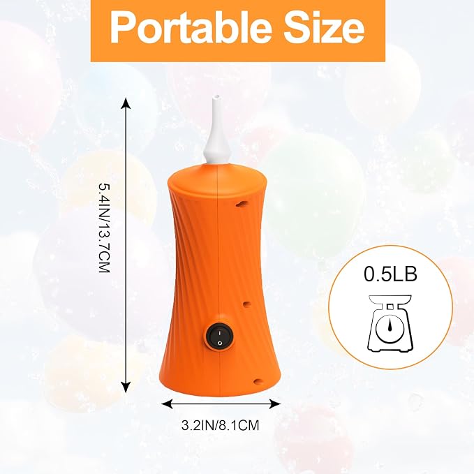 Balloon Pump Electric Air Balloon Pump Balloon Inflator - Image 7