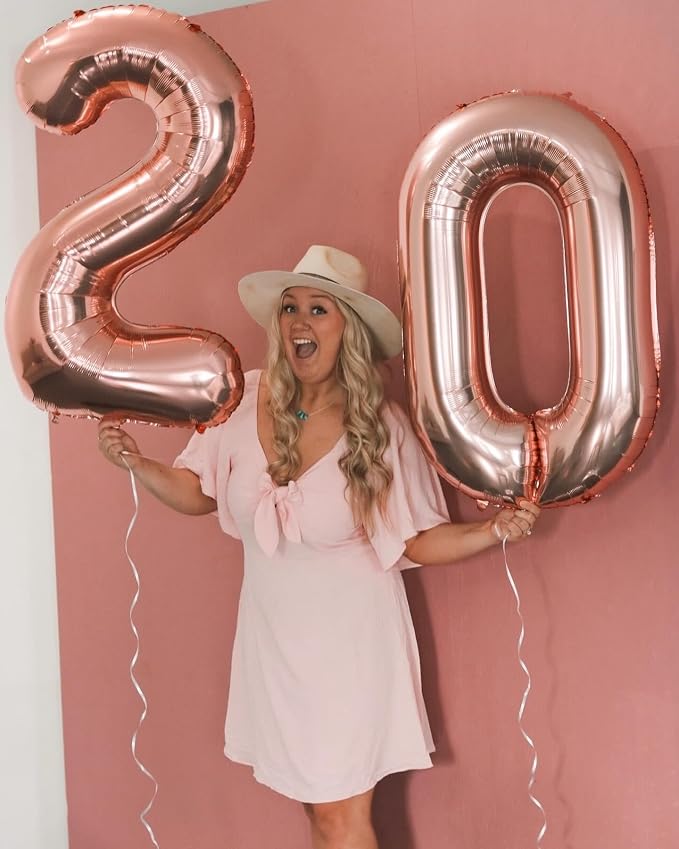 Rose Gold 50 Balloon - Image 8
