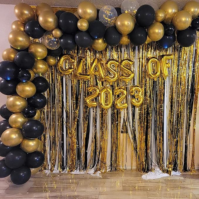 78 Pcs Gold Letter Balloons Foil Alphabet Balloons DIY Personalized Phrase - Image 5