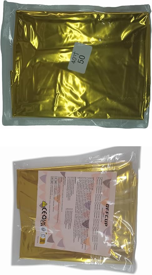 OFFCUP 40 Inch Gold Number 50 Balloon - Image 8