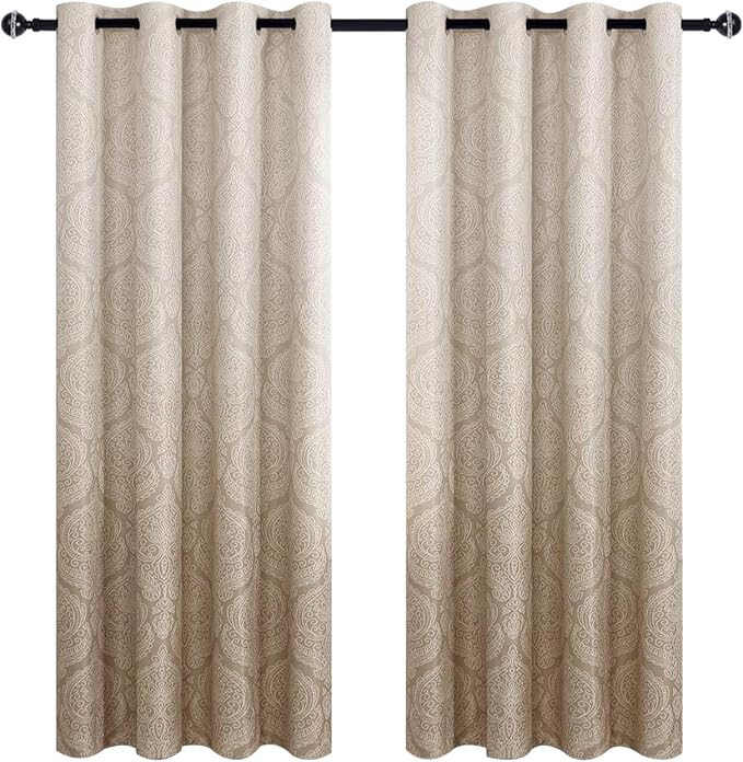 DWCN Ombre Blackout Curtains for Living Room - Image 9