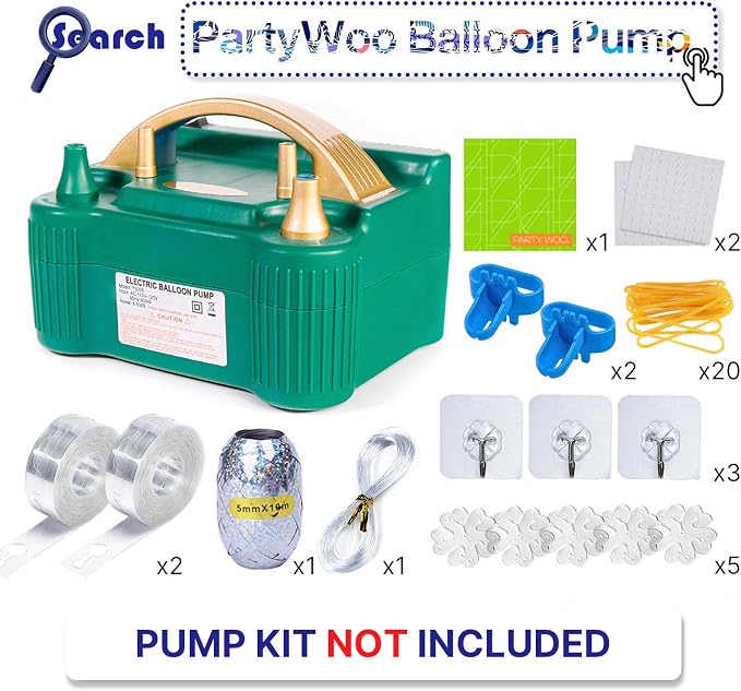 PartyWoo Metallic Blue Star Spike Navy Balloons 110pcs Different Sizes | 18 12 - Image 8