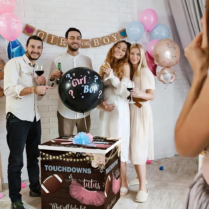 AmazingSpark 28in Giant Gender Reveal Gift Box - Image 6