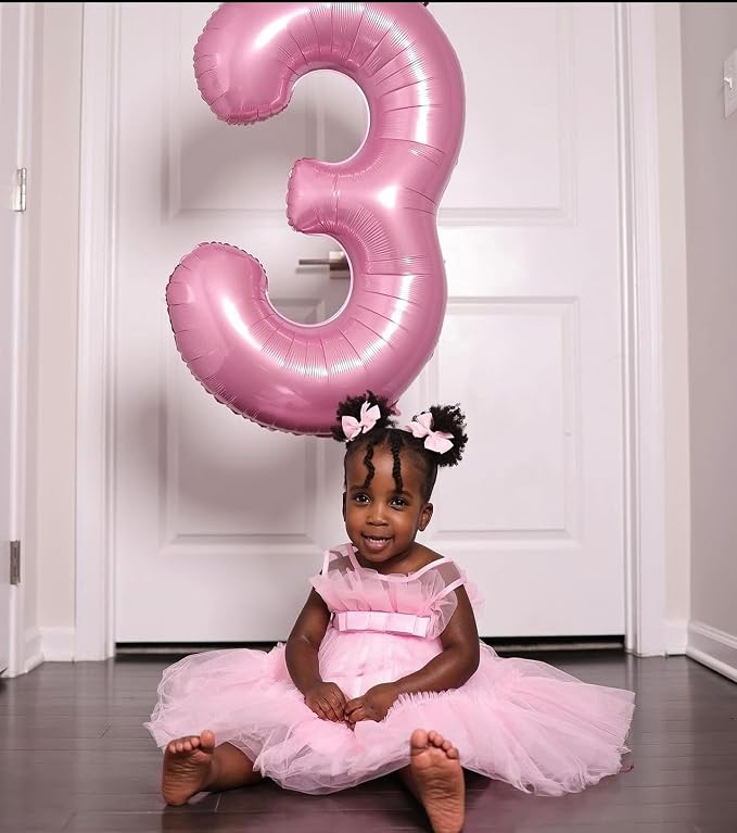 Pastel Pink 7 Balloon - Image 9