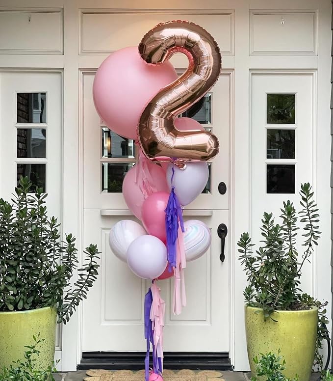 Rose Gold 12 Balloon - Image 9