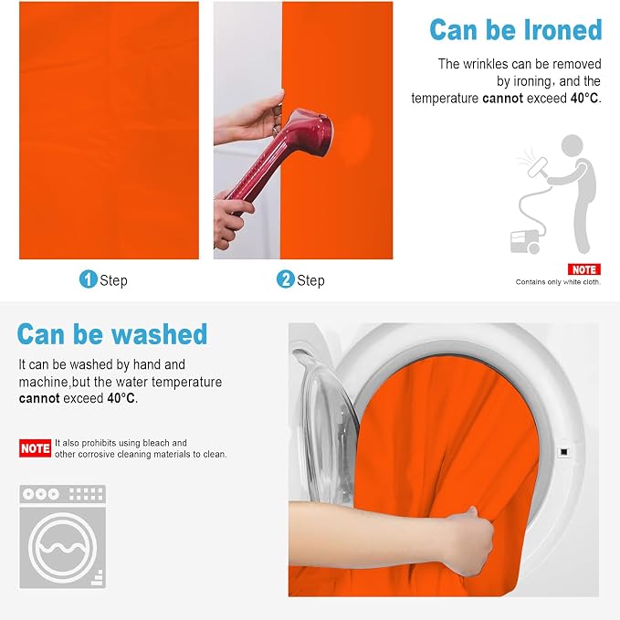 Orange Photography Backdrop for Photoshoot, 8x10 FT | Versatile Studio Photo - Image 8