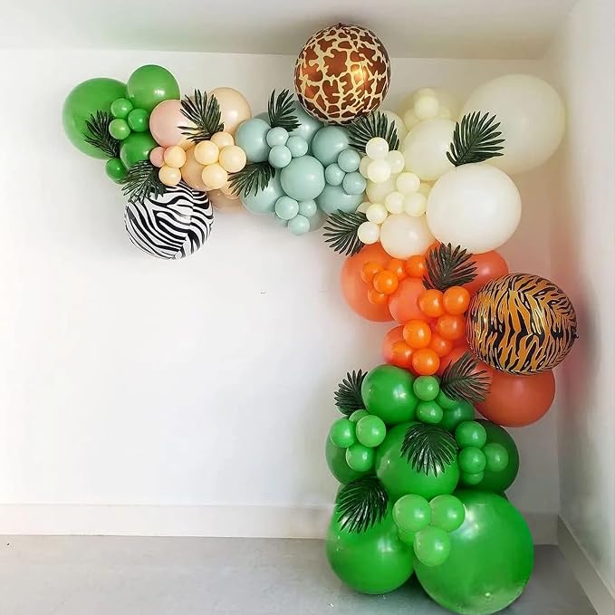 110pcs Green Balloon Arch Kit - Image 7