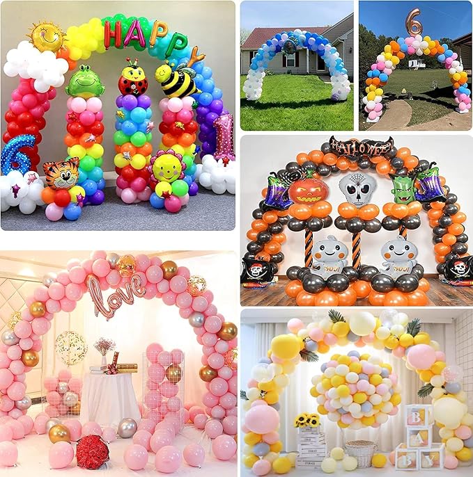 Balloon Arch Kit and Balloon Pump, 10FT Width 9FT Height Adjustable Balloon - Image 7