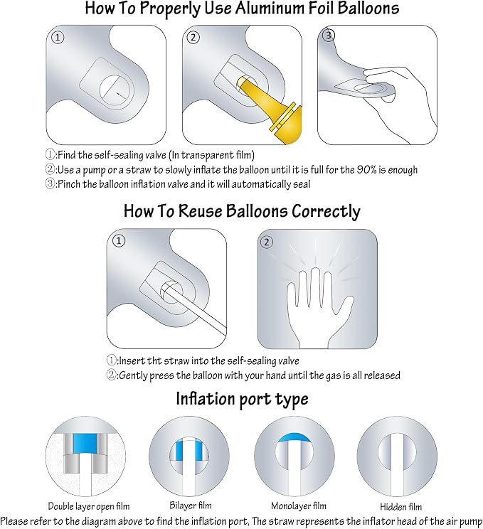 40 In Matte gray Number Balloon Helium Foil Mylar Birthday Balloon Digit 19 | - Image 3