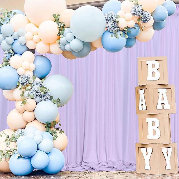 10ft x 8ft Purple Backdrop Valentine's Day Birthday Backdrop Curtains Wedding - Image 8