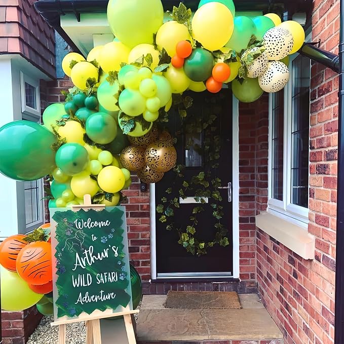 PartyWoo Lime Balloons 140pcs Green Light Pastel Kelly Green Color | 18 12 10 5 - Image 7