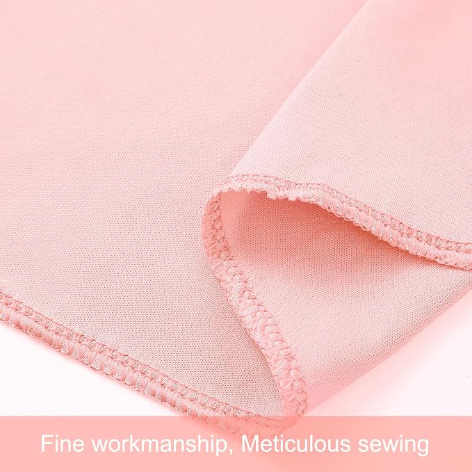 8 Panels Blush Pink Backdrop Curtains - Image 9