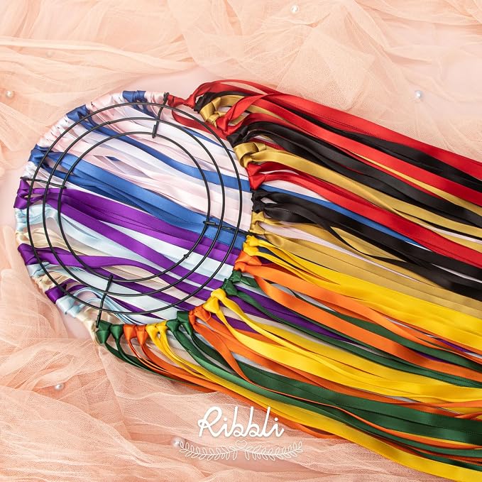 Ribbli Double Faced Purple Satin Ribbon, 3/8” x Continuous 25 Yards, Use - Image 5