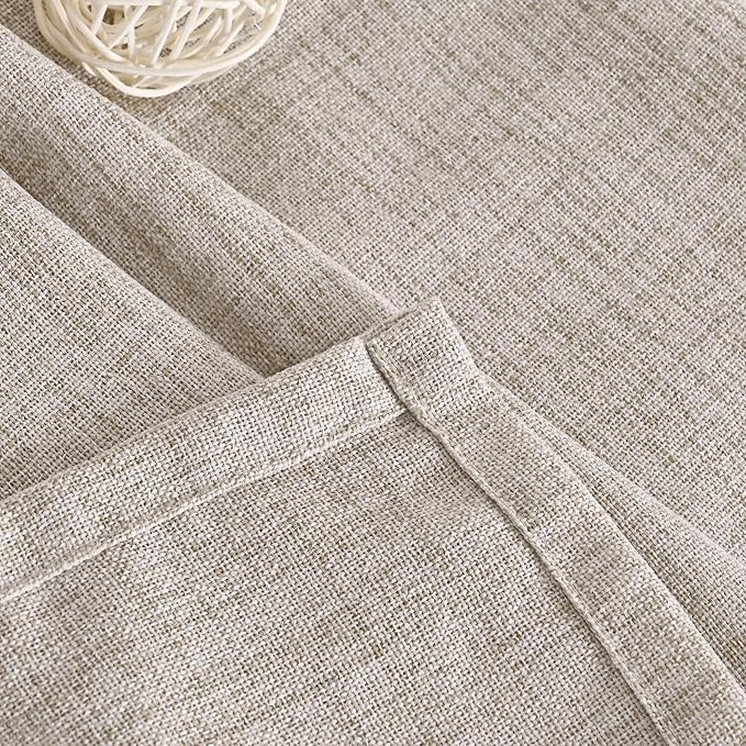 YoungsTex Short Linen Curtains 48 Inches Length - Image 8