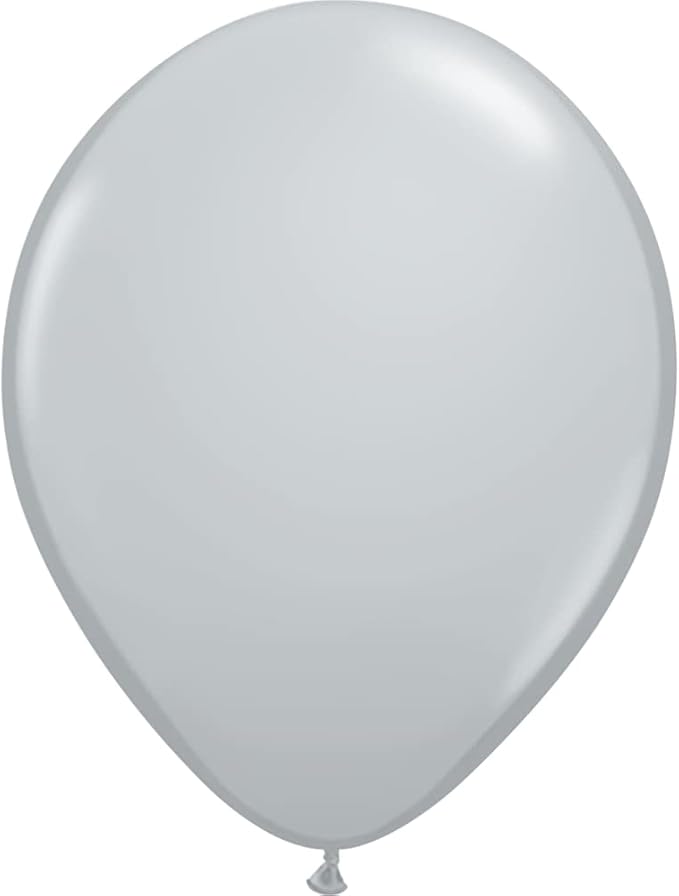 Qualatex 11" Gray Latex Balloons by Pioneer Balloon Company by QualatexBalloons
