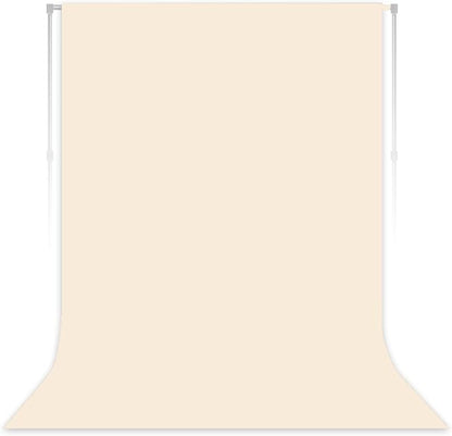 Cream Photography Backdrop for Photoshoot, 10x10 FT | Versatile Studio Photo by LYLYCTY