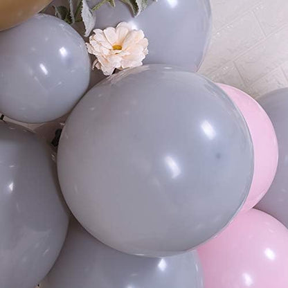 18 Inch Grey Balloons, Baby Shower, Birthday Party and Event Decoration - Image 5