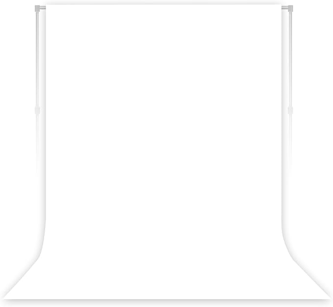 White Photography Backdrop for Photoshoot, 7x10 FT | Versatile Studio Photo by LYLYCTY