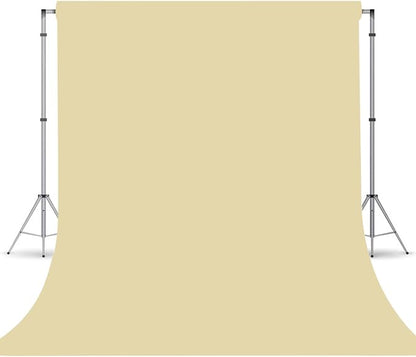 Tan Photography Backdrop for Photoshoot, Fabric 5x7ft | Versatile Studio Photo by TERSUM