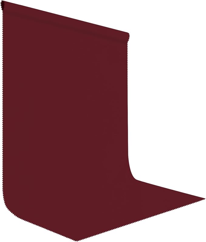 Burgundy Photography Backdrop for Photoshoot, Fabric 10x20ft | Polyester Studio by LYLYCTY