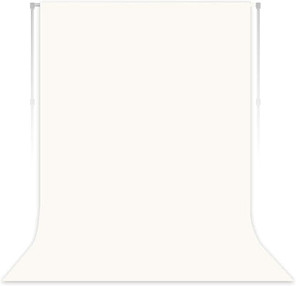 Ivory Photography Backdrop for Photoshoot, 7x10 FT | Versatile Studio Photo by LYLYCTY