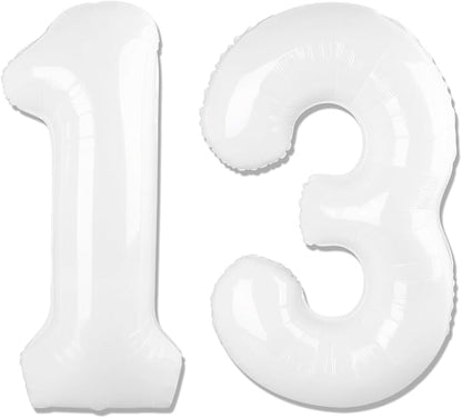 White 13 Balloon by IWERP