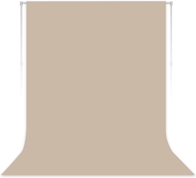 Beige Photography Backdrop for Photoshoot, 7x10 FT | Versatile Studio Photo by LYLYCTY