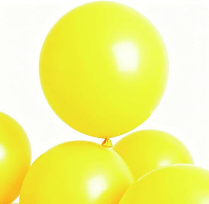 30 Pack Yellow Balloons 36 inch Yellow Latex Large Balloons by ZWZLIULIAN