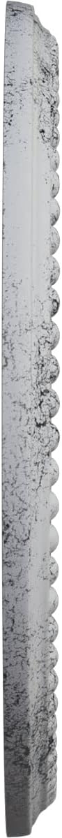 Ekena Millwork CM12BRUWC Bradford Hand-Painted Ceiling Medallion, Ultra Pure - Image 3