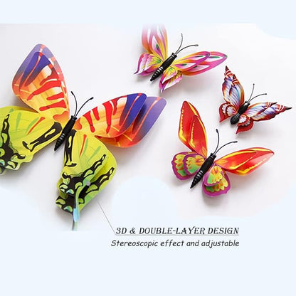 OPSEAM 3D Butterfly Wall Decor Butterfly Decorations Stickers - Image 5