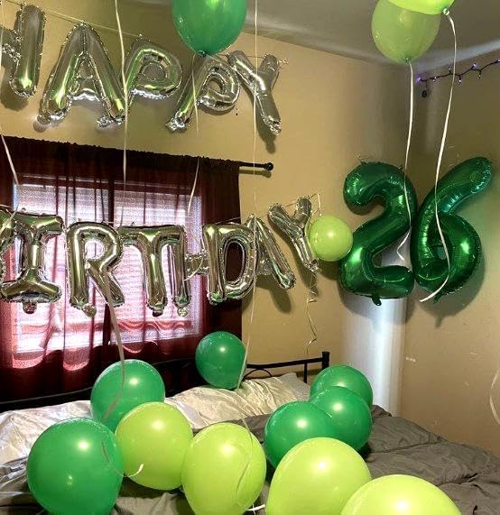 Foil 40 Inch Big Green 29 92 Balloon Number, Giant Happy 29 92 Birthday Party - Image 5