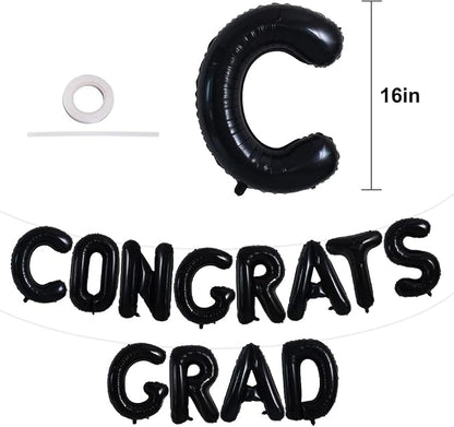 TONIFUL 2026 Congrats Grad Balloons - Image 2