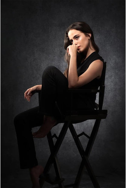 UrcTepics 8×10 ft Dark Grey Fabric Photo Backdrops, Classic Abstract Texture - Image 3