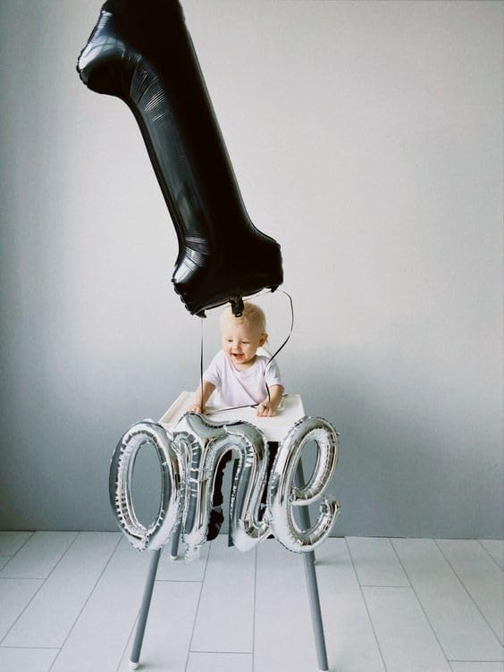 Black Number 12 Balloon 40 Inch - Image 4