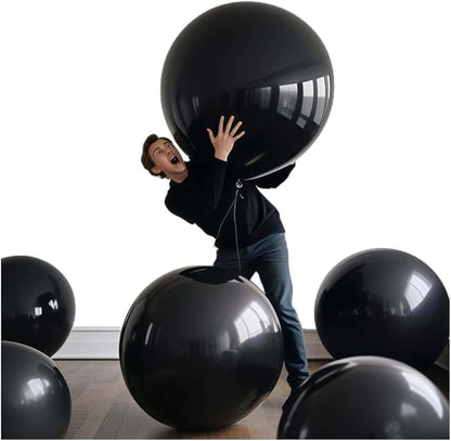 30 Pack Black Balloons 36 Inch Black Latex Party Large Balloon Bulk - Image 4