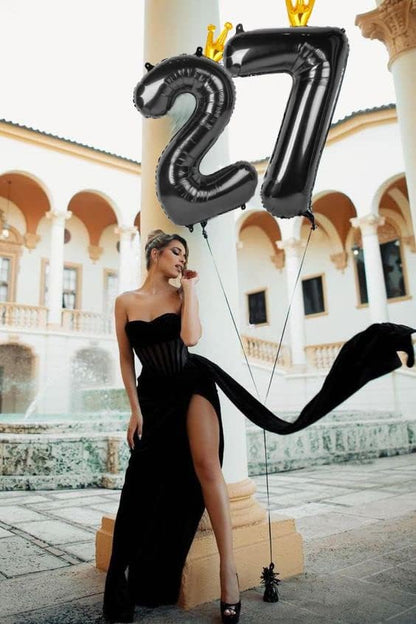 Black 8 Balloon - Image 7