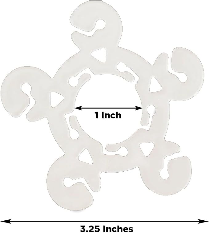 Efavormart 100-Piece Flower Balloon Clip Connectors - Image 3