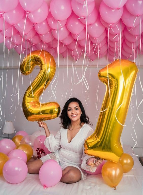 15 Balloon Numbers 40Inch for 15th Year Old Birthday Decorations, Inflation - Image 3