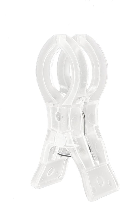 10 Pack Clear Balloon Arch Clips, 3 1/2 x 1 x 1 4/5 Inch balloon arch clamps - Image 8