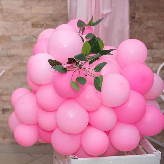 Pink Christmas Balloons - Image 6