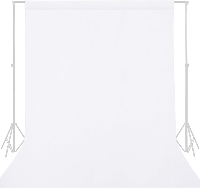 GFCC 10FTx20FT White Backdrop Background by GFCC