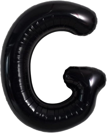 TONIFUL 40 Inch Large Black G Letter Balloon by TONIFUL