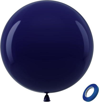 Bezente Navy Blue Giant Balloons 36 Inch by Bezente