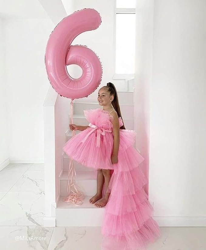 Number 0 Balloons 40 Inch for 10 100 Birthday Party Decorations, Dark Green | - Image 4